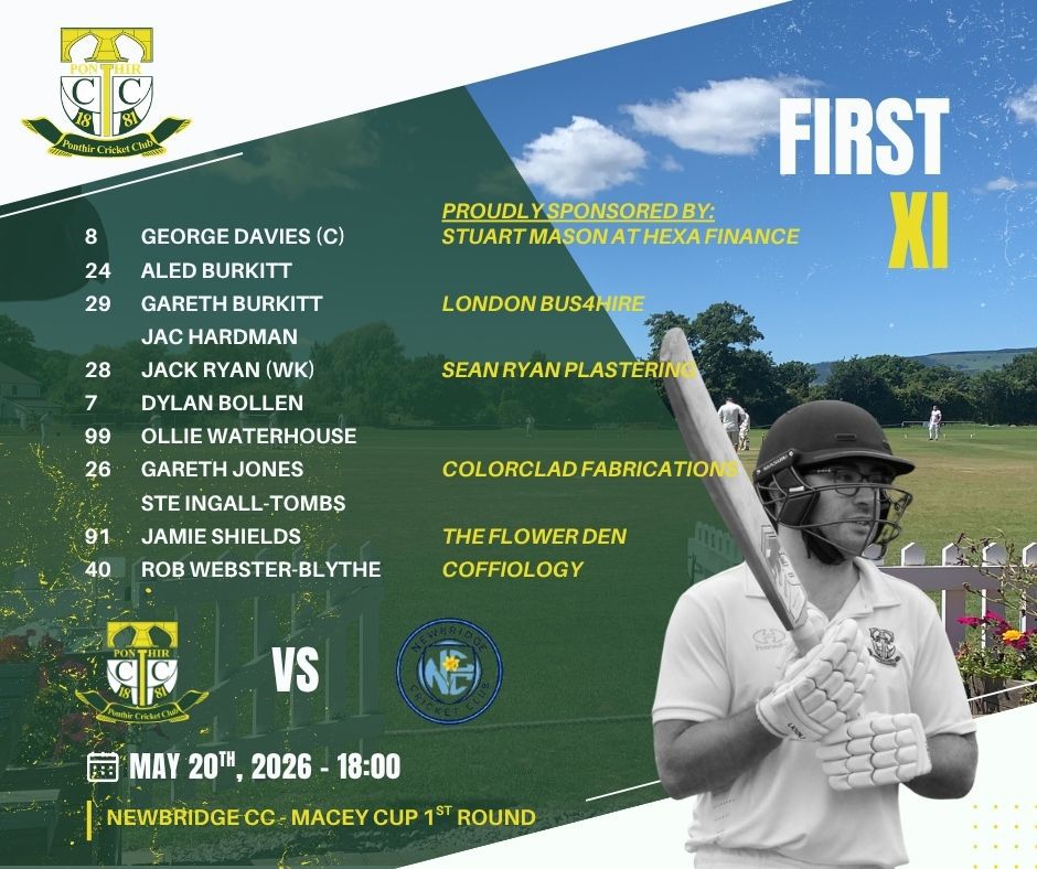 Ponthir Cricket Club tweet media