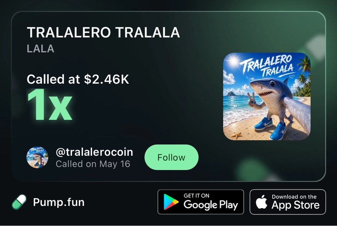 Tralalero Tralala Coin tweet media