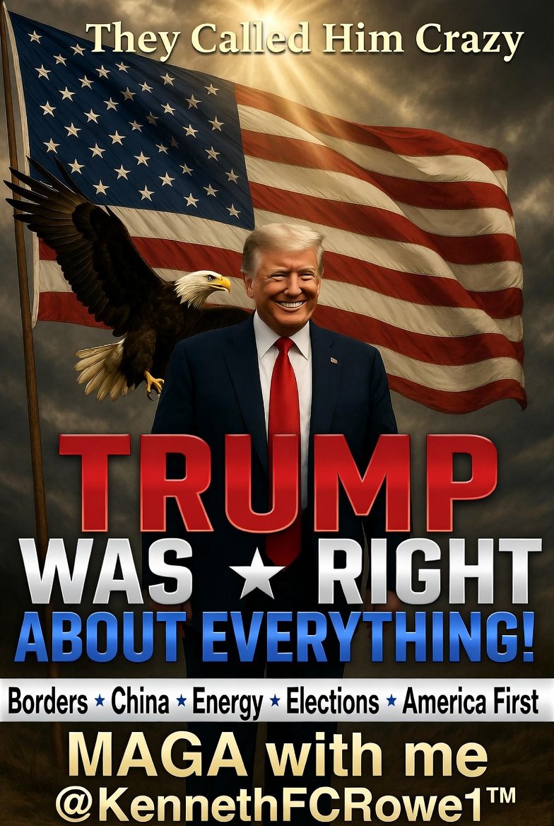 🇺🇸 MAGA 🇺🇸 Kenneth F Crowe tweet media