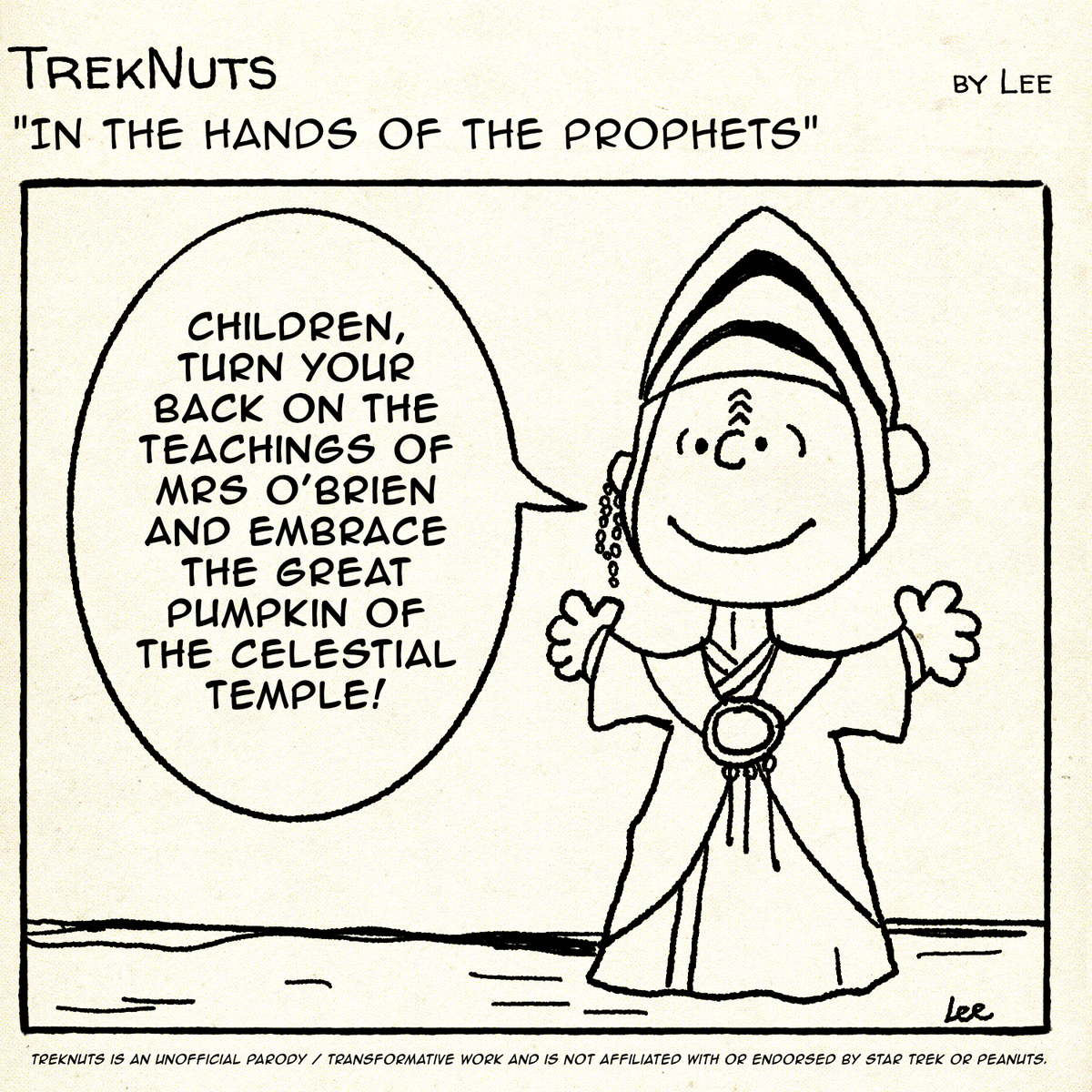 LeeDrawsStuff's tweet photo. Treknuts #98 DS9 "In the Hands of the Prophets"
Winn has entered the building.
New to Treknuts? Start here: https://t.co/soicc2LlnE https://t.co/7O7X1S1lJ0