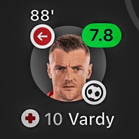eurofootcom's tweet photo. 🚨🏴󠁧󠁢󠁥󠁮󠁧󠁿 𝐎𝐅𝐅𝐈𝐂𝐈𝐀𝐋 | Jamie Vardy (39) wins Man of the Match for his performance against Udinese! 🏆 https://t.co/DRCVYDTX38