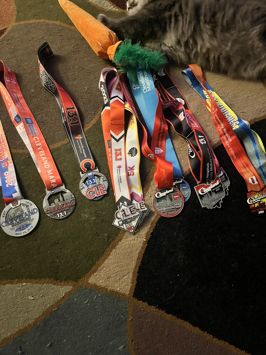 ImJustMe412's tweet photo. Hot one this year! Cle Half Marathon, so fun, always! 

Seven years strong - just keep going! https://t.co/qMca3uo2Ph