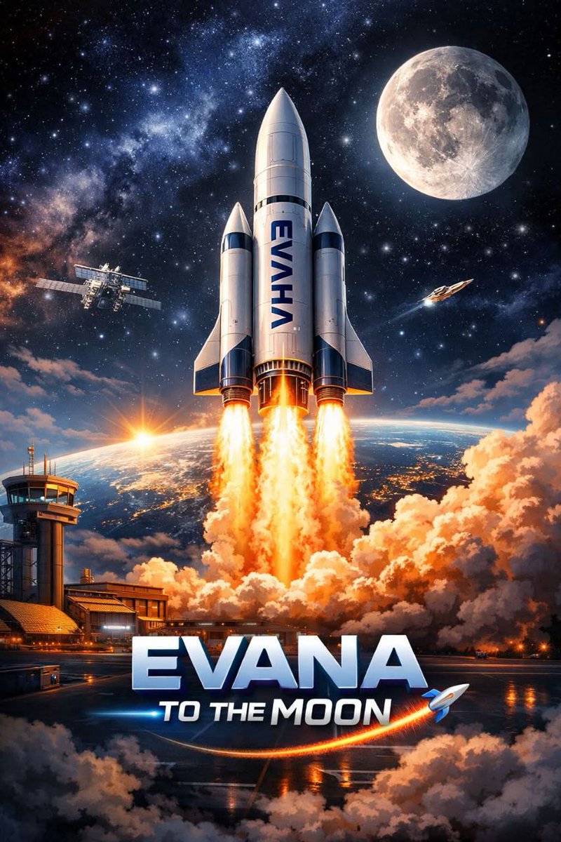 Evanacoin's tweet photo. Listen Evana Nation, if you are worried about the price of Evana Token, worry no more.
Take a screenshot of the current price today and check it again in the next 100 days. Something massive is about to happen. 🚀
This is just the beginning. Stay strong, stay patient, and keep believing in the vision. The future of Evana is bigger than many can imagine. 🔥