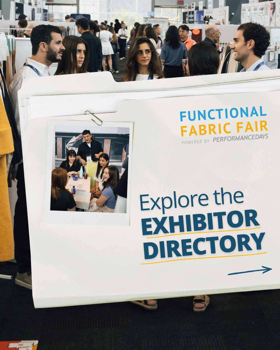 Functional Fabric Fair tweet media