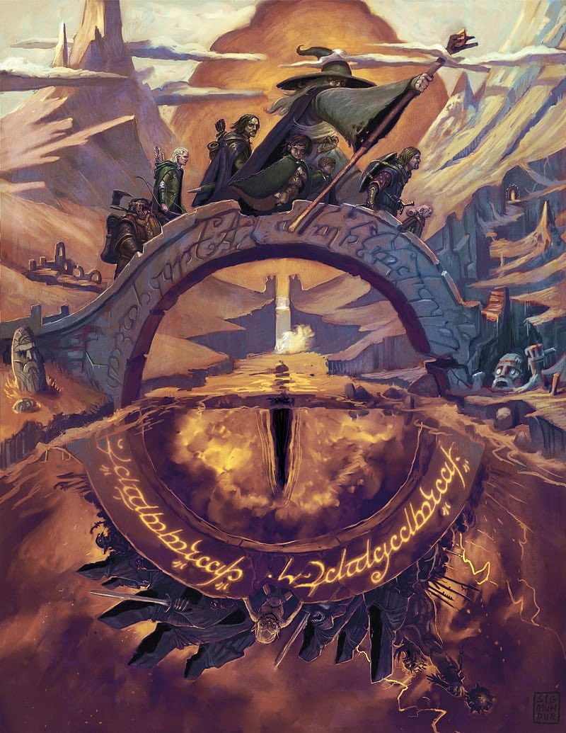 Tolkien Art tweet media
