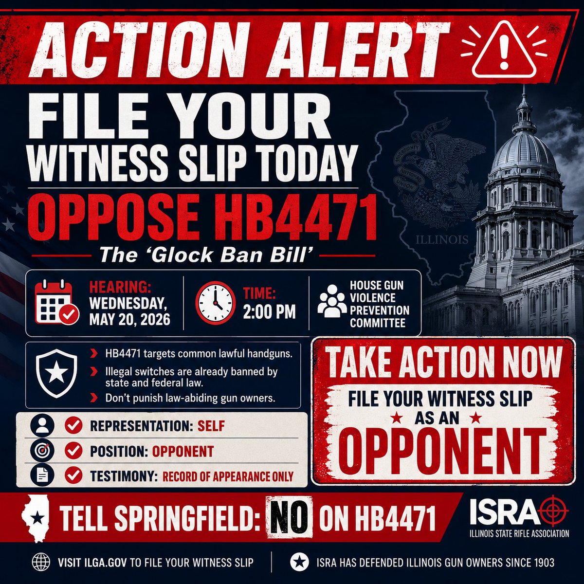 Illinois State Rifle Association tweet media