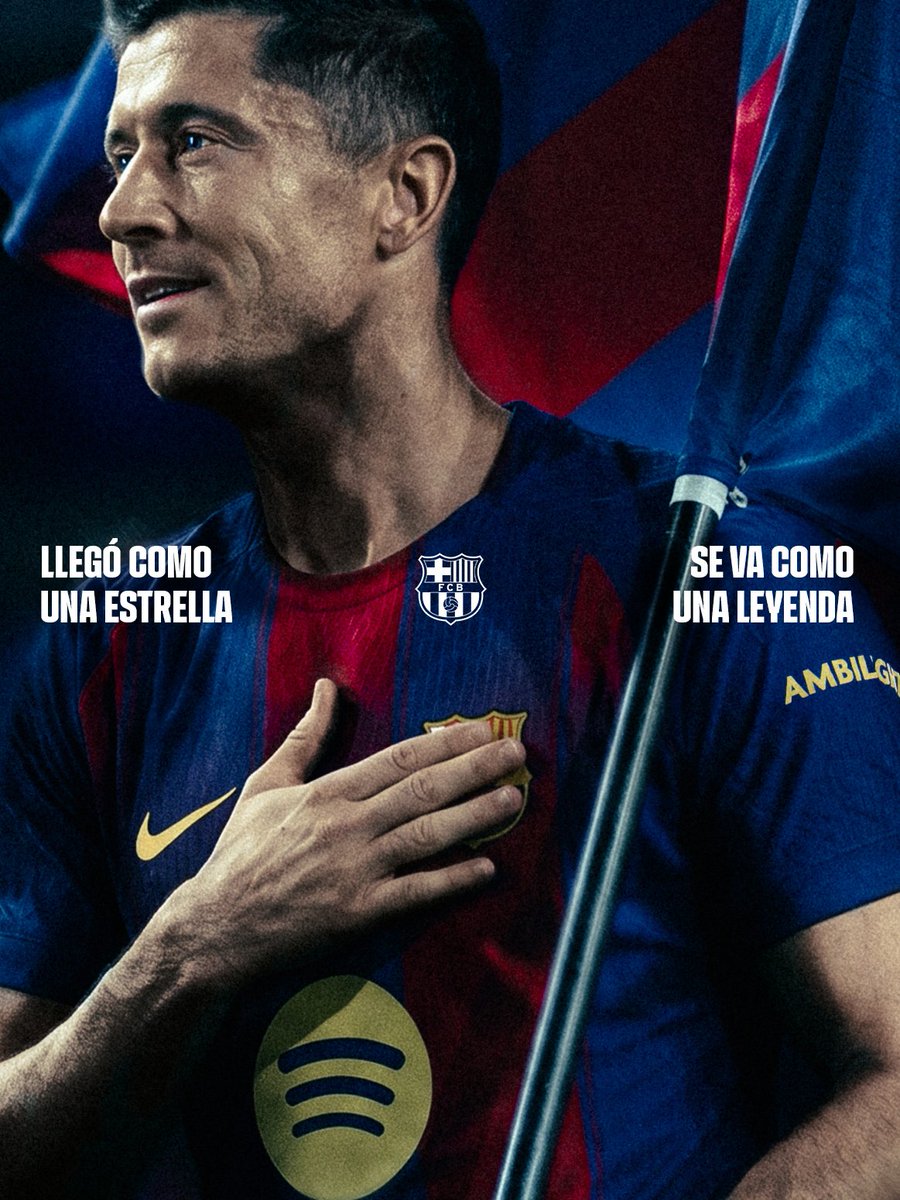 cepedamybb's tweet photo. Hoy se va uno de los mejores, una leyenda, llegaste cuando el club más te necesitaba y te vas dejando al Barça donde tiene que estar, en todo lo alto , con siete títulos a tus espaldas. MUCHÍSIMAS GRACIAS POR TODO LEWANDOSKI 💙❤️💙❤️
#rl9 https://t.co/jyYHXRZVso
