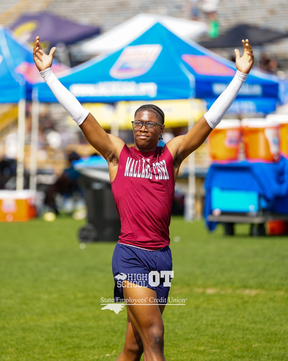 HighSchoolOT's tweet photo. State record-breaker ‼️

In the NCHSAA 8A track and field state championship, Mallard Creek's star senior Nyan Brown clocked a blazing 35.96-second time in the 300-meter hurdles, breaking the state meet record previously set by Butler's Spencer Adams in 2007 (36.04 seconds).

Brown's time is the No. 5 300m hurdles mark in the United States this year.

Read more: https://t.co/BW6Sgrx5zB