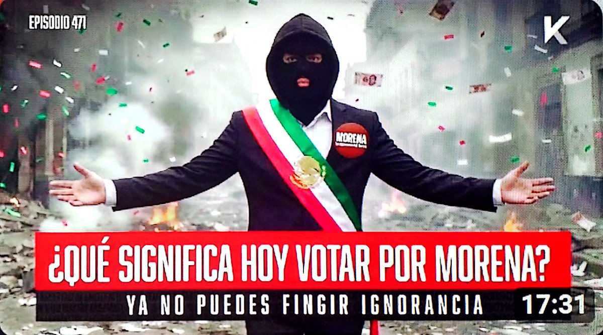 PorMiMexico71's tweet photo. Quien en su sano juicio votaría por MORENA y aliados?

A menos qué sea de los vividores de las pensiones gratis.

O los estúpidos resentidos. https://t.co/X90S5mvl1G