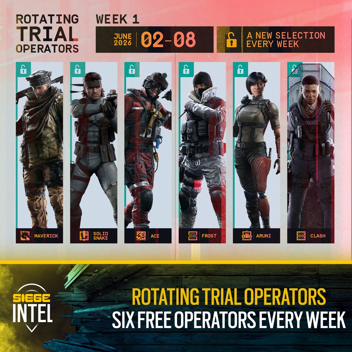 Rainbow Six Siege Intel tweet media
