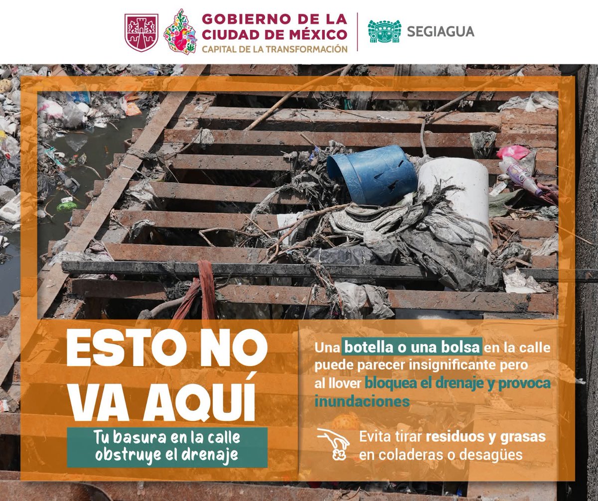 Secretaría de Gestión Integral del Agua tweet media
