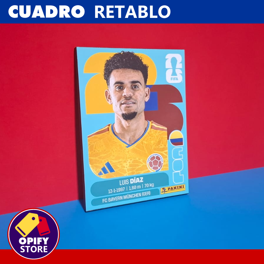 OpifyStore's tweet photo. #Mundial2026 ⚽️🏆🎖️🏟️
¿Fiebre por las figuritas del Mundial? ⚽️⚽️⚽️
#Imprimimos y #Enmarcamos tu laminita, mona o figura del Mundial 

#WhatsApp: 📲 al 322 7683920 ➡️ https://t.co/cBun02zE25
#GratisDomicilio #Neiva 
#CuadroRetablo https://t.co/6oGgA1e26O