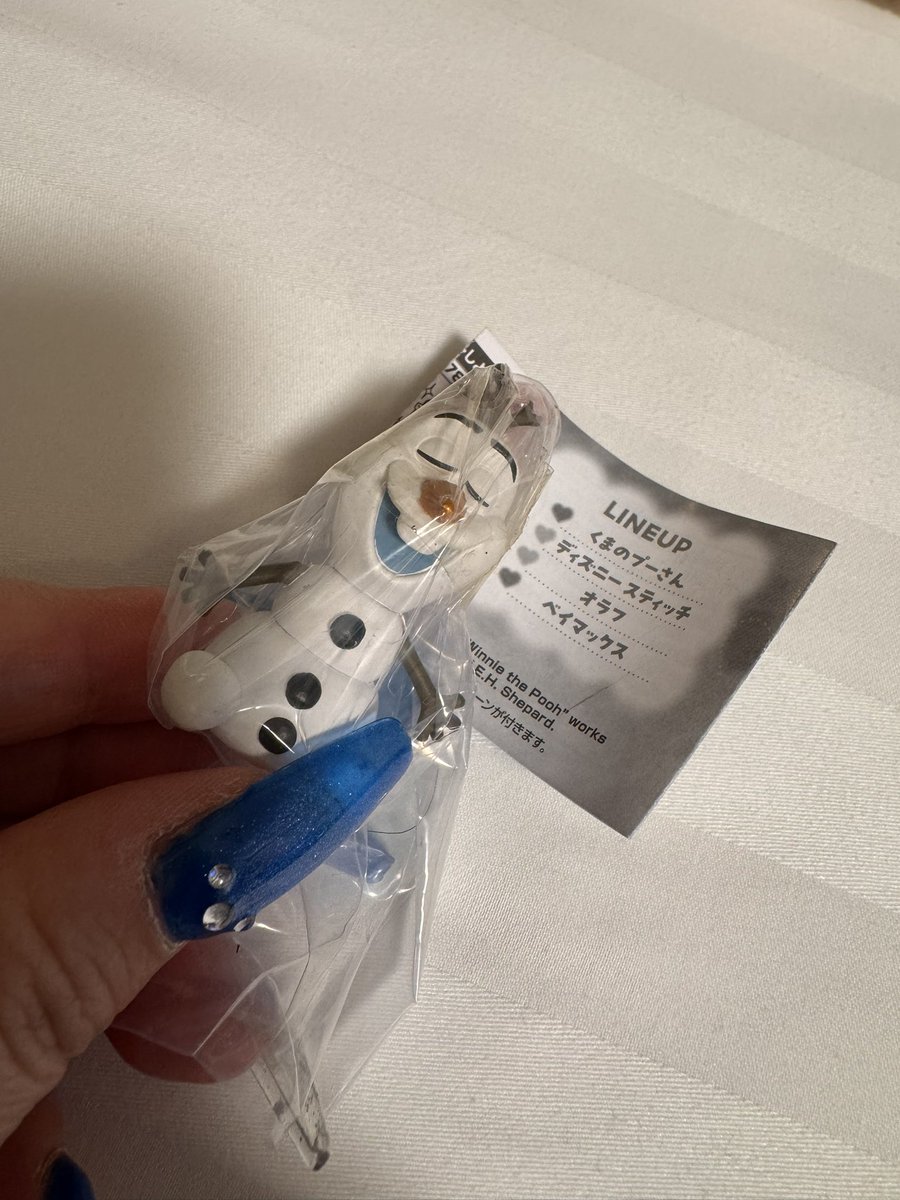 626tanuki's tweet photo. 【交換】  ディズニー キャラクター

譲▶︎はぐっとマスコットチャーム「オラフ」

求▶同種 ベイマックス

5/21以降の郵送での交換希望です！
各種フリマサイトも対応可能です

リプでもDMでも大丈夫ですので、お気軽にお声掛けください◍˃ᵕ˂◍ https://t.co/Nq2eITGlFE