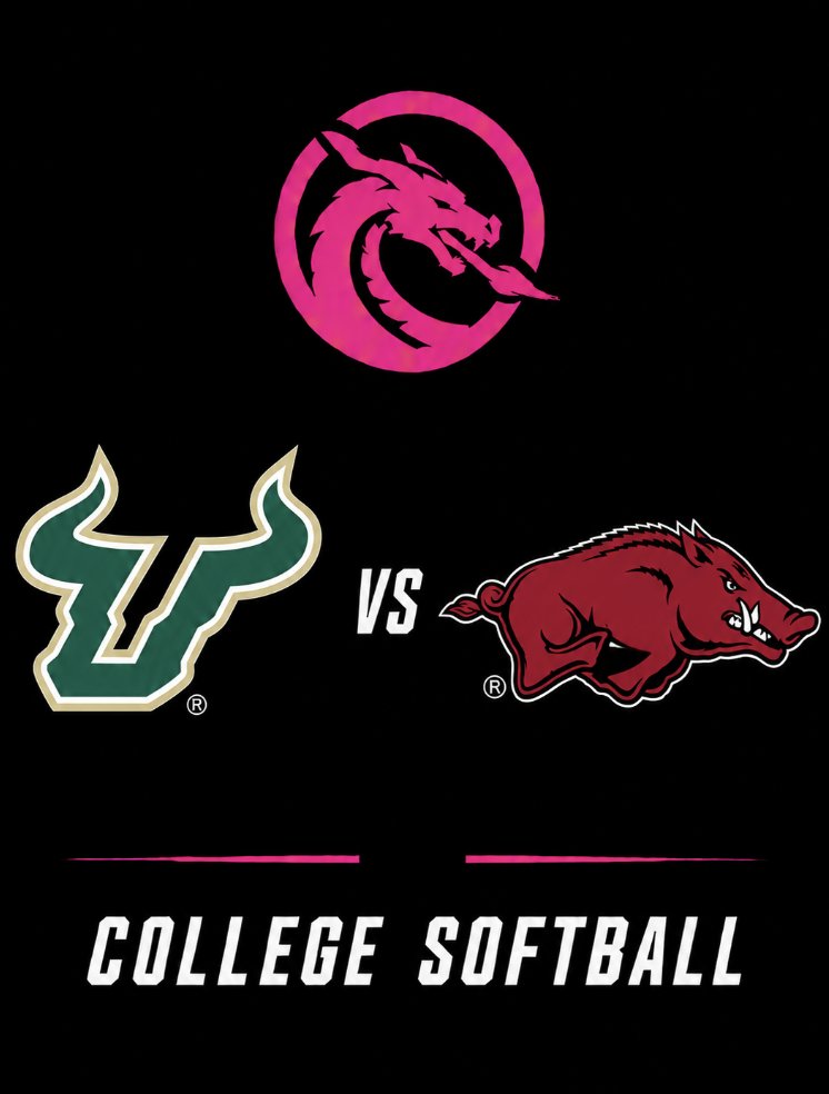 PinkDragonAI's tweet photo. Bogle Park Blast: Razorbacks Run-Rule Bulls to Punch Super Regional Ticket

https://t.co/1posvUKjEE

#CollegeSoftball #Arkansas #USF https://t.co/05UtD7725I