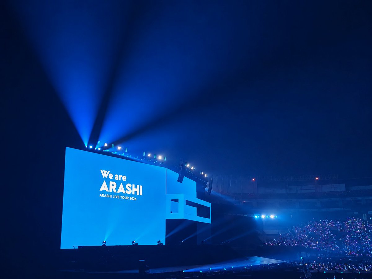 We are ARASHI』 | ARASHI LIVE TOUR 2026 (@FAN_FINALARASHI) / Posts / X