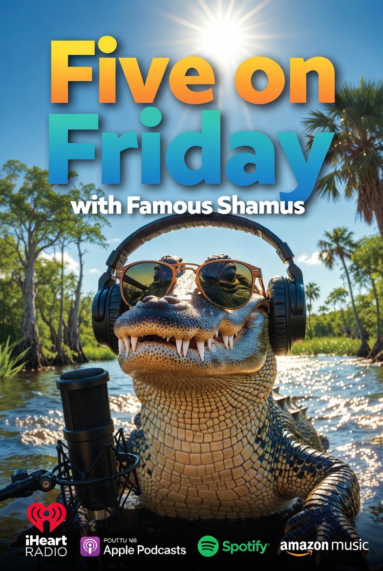 FAMOUSSHAMUSUSA's tweet photo. Check out “Five on Friday” with Famous Shamus 🎧
#FiveonFriday
#FamousShamus https://t.co/iZYgnLdPUB