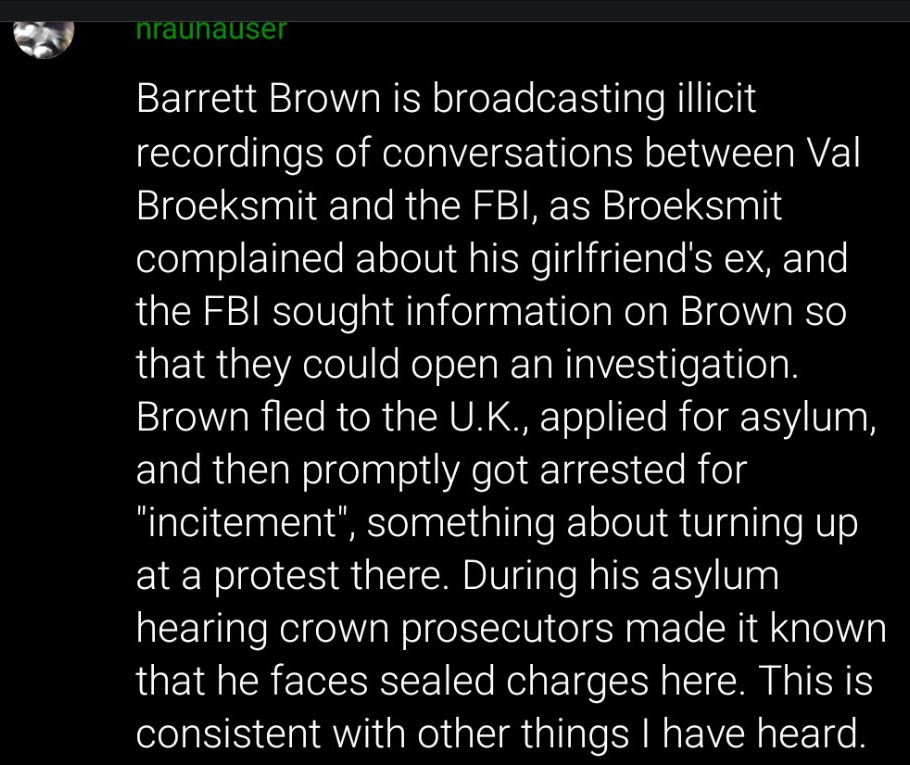 Barrett Brown tweet media