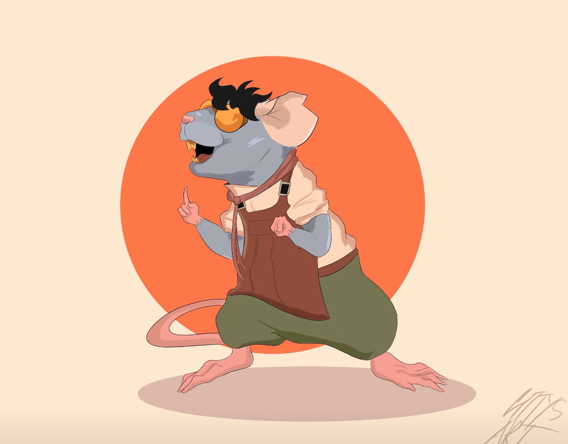 R0TTEN13's tweet photo. Rat Ygor 🐀 #Ygor #DarkUniverse #EpicUniverse #MonstersUnchained #YgorNation https://t.co/Lyr03HxKky