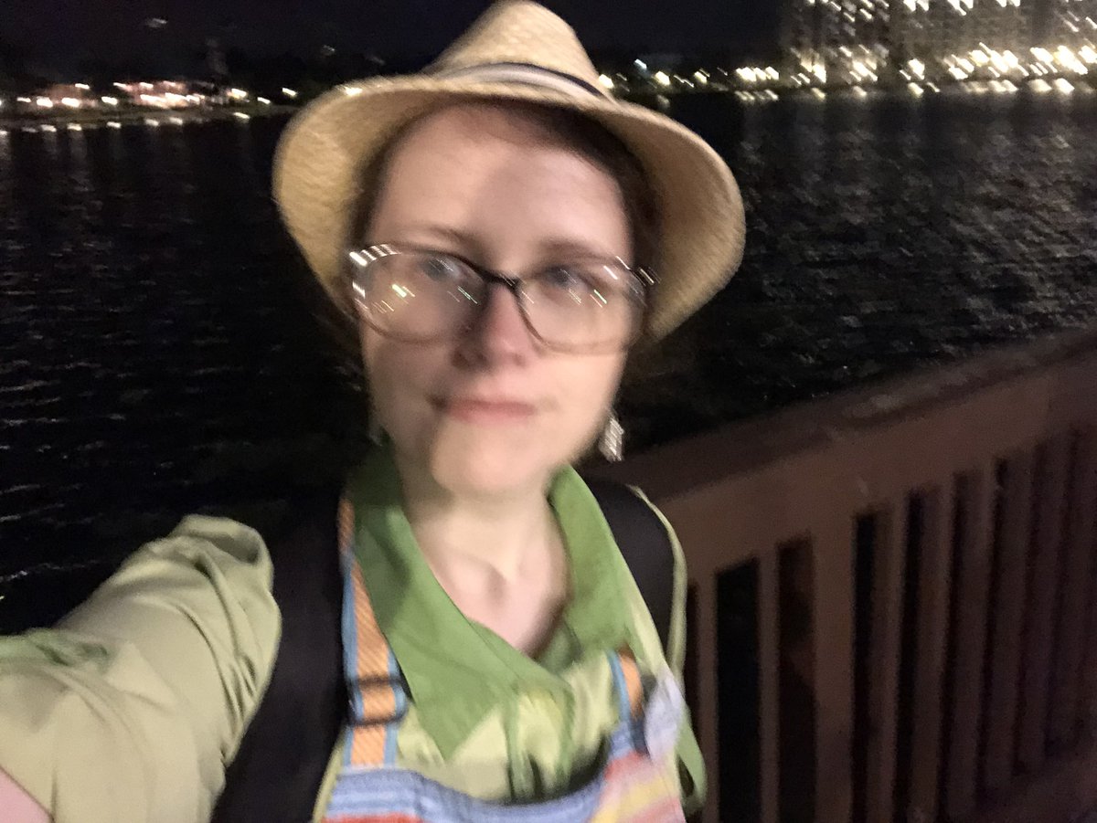 respondstocath's tweet photo. being 25 means making plans to move back down to orlando possibly next year and work for the parks again because if I wait any longer I’ll be the geriatric cm/tm amongst all the 20 y.o. CPs

here’s me in diff costumes…not pictured: my concierge costume in my home location (pop) https://t.co/y3e8uboQ5l