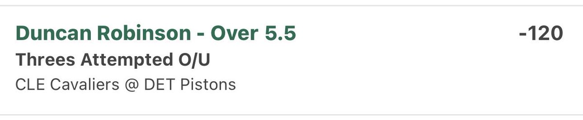 two2ix's tweet photo. 5 out of last 6 games with a minimum of 7 attempts….tryin to get creative with these playoff props 🫡
#GamblingX #Gamblingtwitter https://t.co/7NK7clicrT