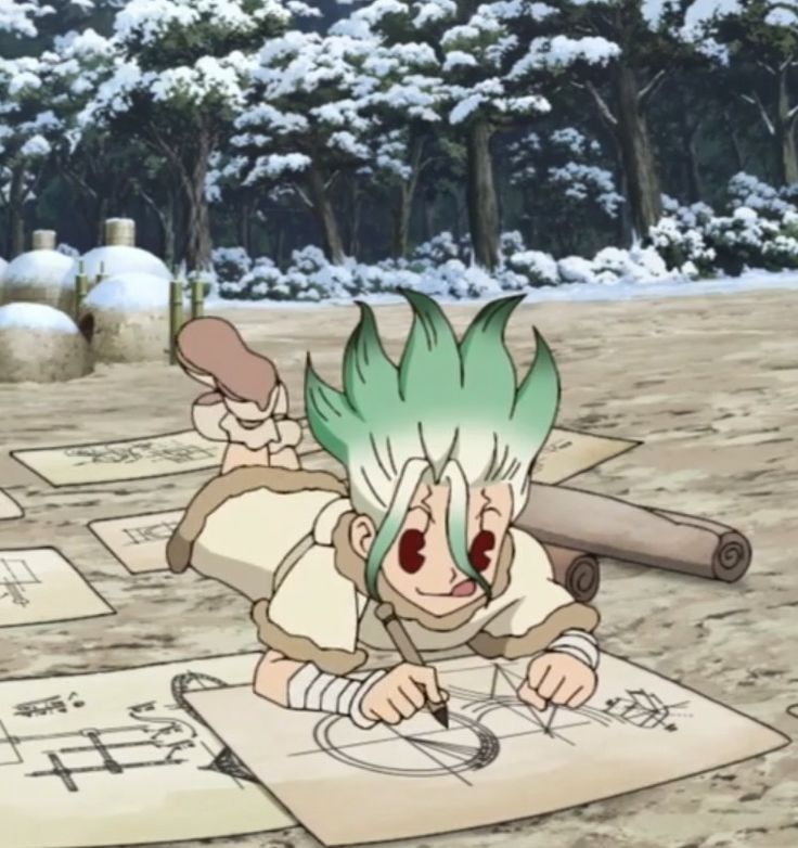 Val🍒 lvs Senku tweet media