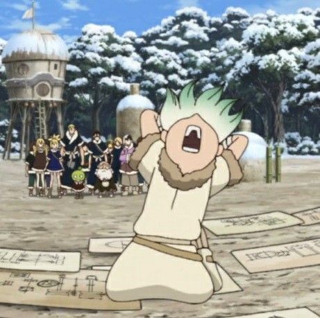 Val🍒 lvs Senku tweet media
