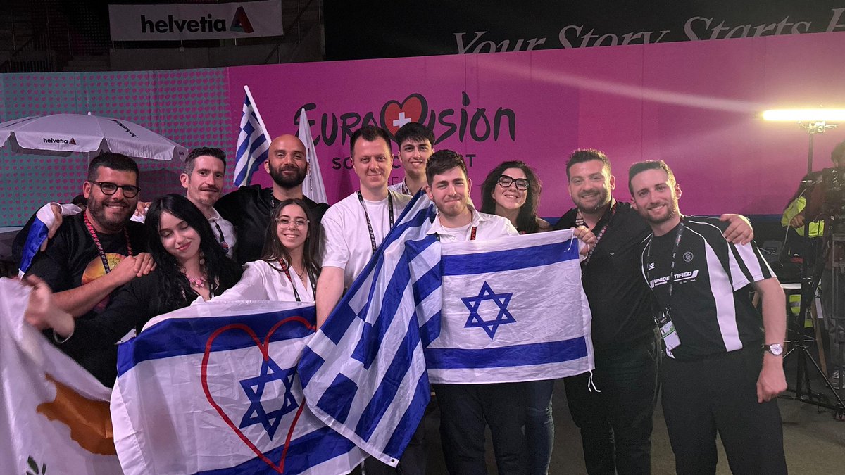 giannisargyriou's tweet photo. 🇬🇷🇮🇱 2024, 2025,2026! #Greece #Israel #Eurovision #Eurovision2026 #Eurovisiongr https://t.co/72cZiW5YRa