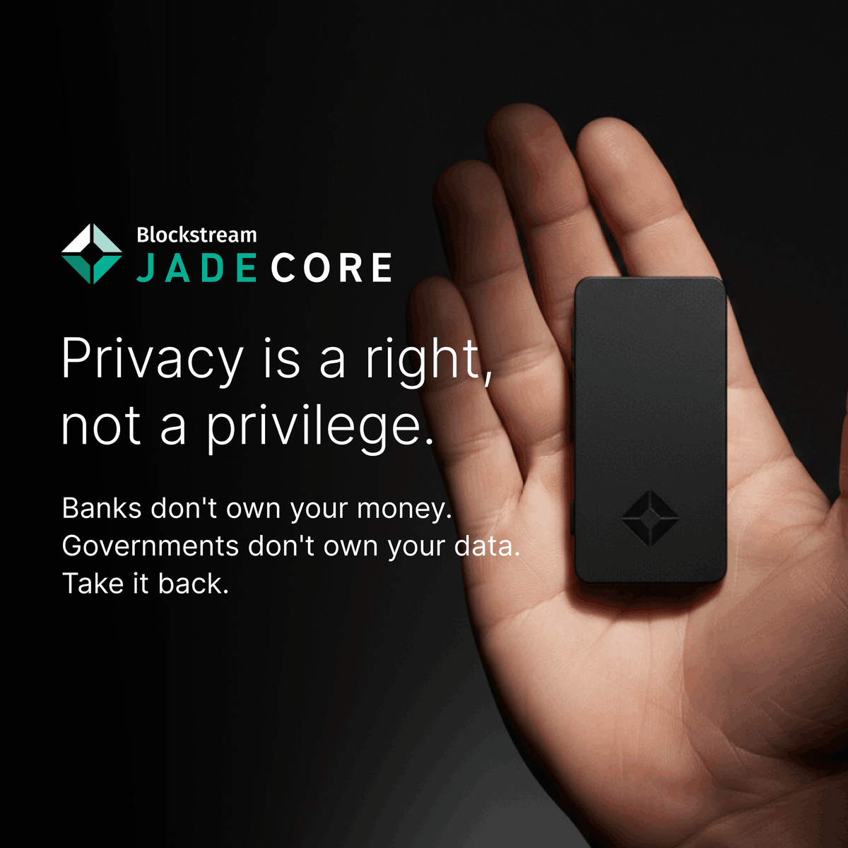 Blockstream Jade tweet media