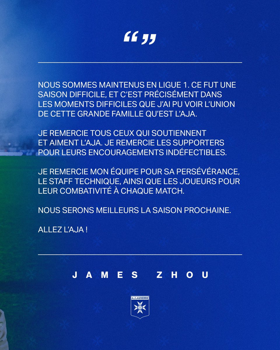 AJ Auxerre tweet media