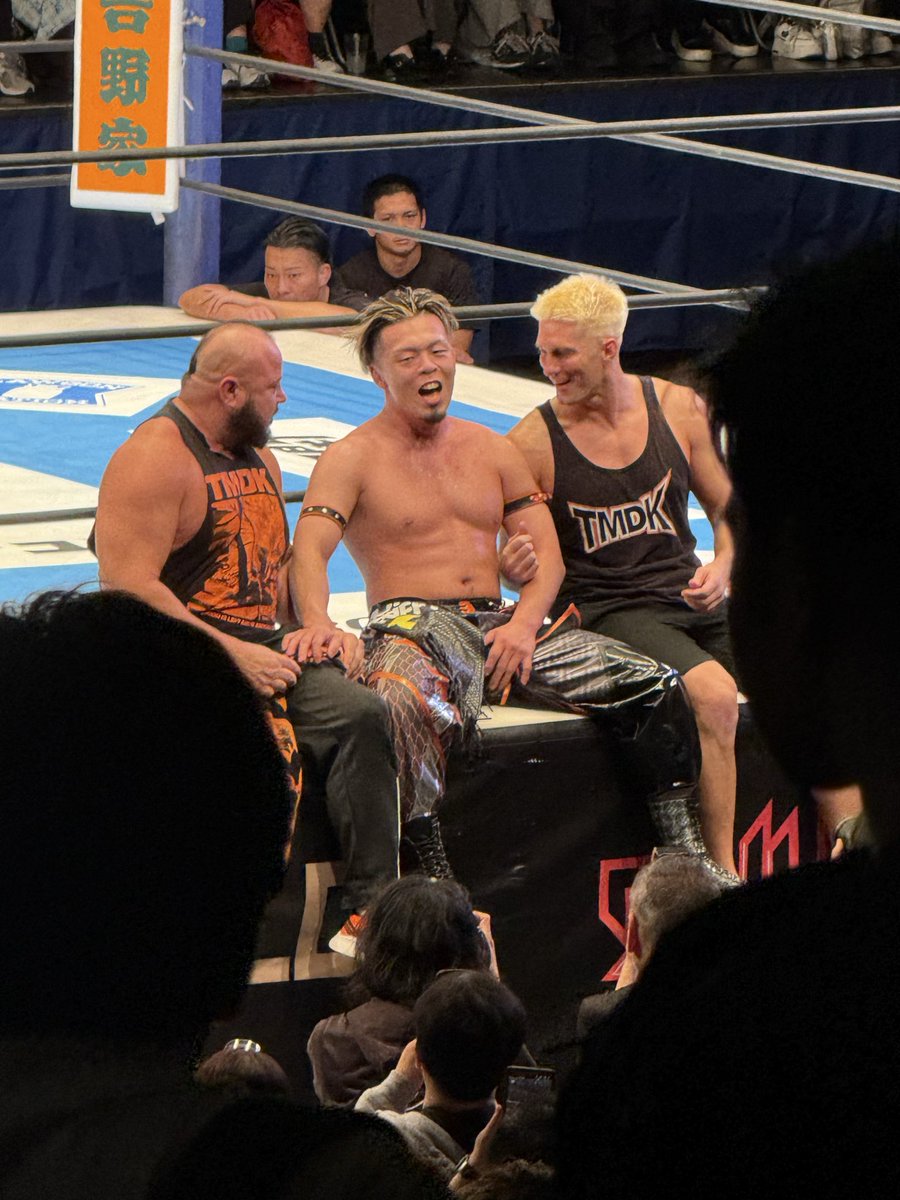 5.14 新日本プロレス 後楽園ホール The Mighty Don't Kneel‼️ #やり