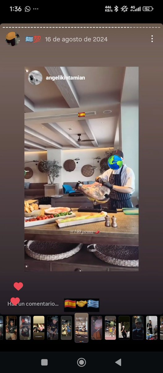 lilpvma's tweet photo. @supersoldaten8 este soy yo cortando jamón en el hotel 5 estrellas de Grecia: ikos aria, lo puedes buscar si quieres, no vas a llegar a esto en la vida fracasado https://t.co/zU75Q4l69E