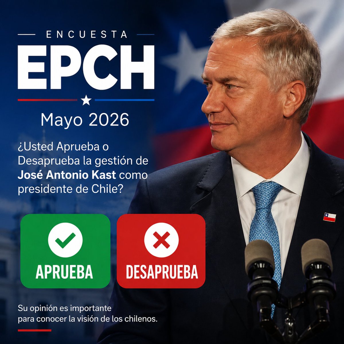 EPCH (Elecciones Presidenciales Chile) tweet media