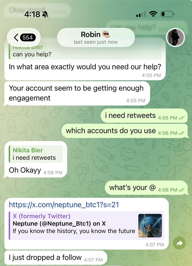 Nikita Bier tweet media
