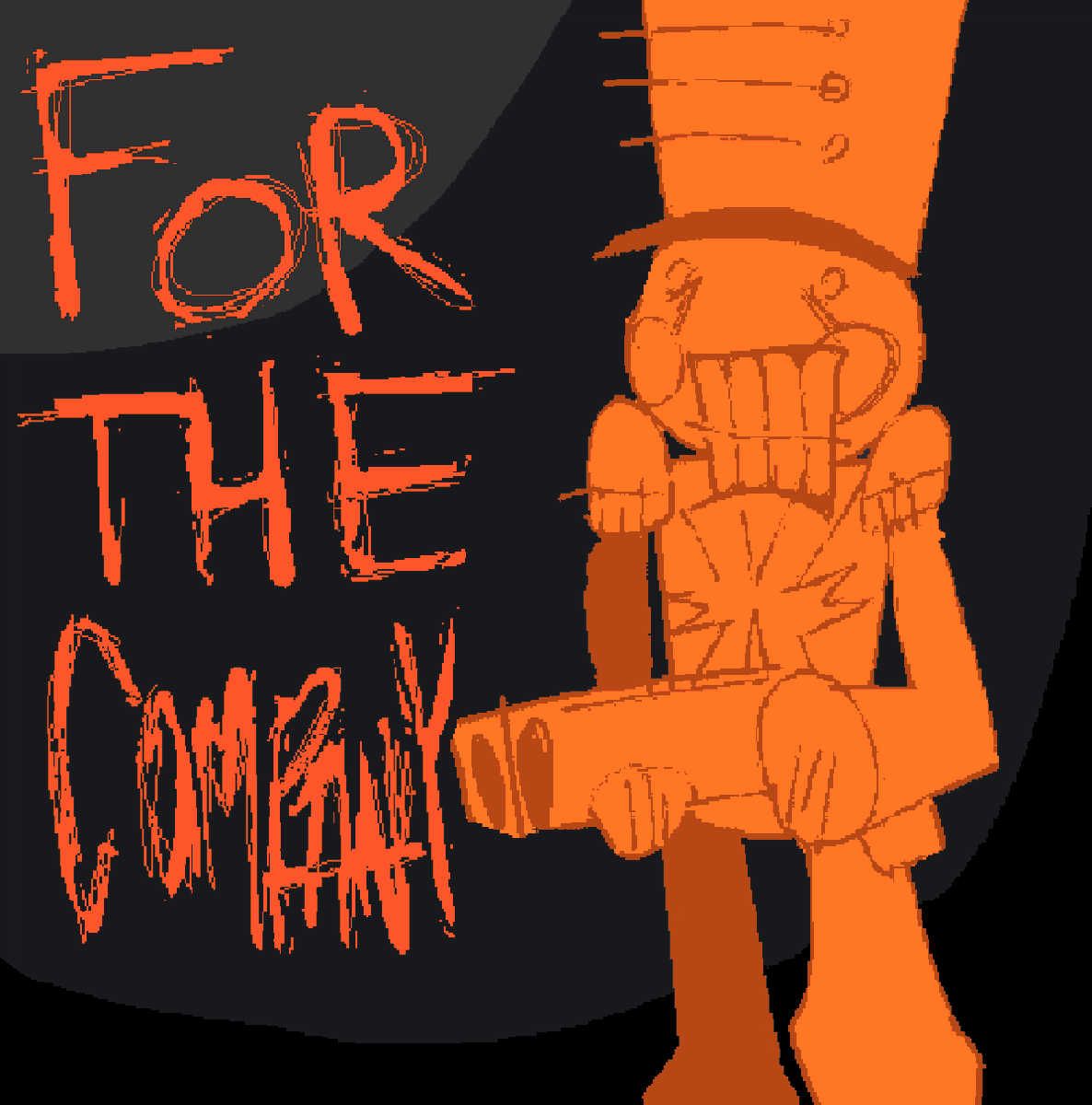 doodlealcatel's tweet photo. sum weird lethal thing i made for a friends birthday #LOL #LETHALCOMPANY #LETHALCOMPANYART https://t.co/7uuz7VnyhA