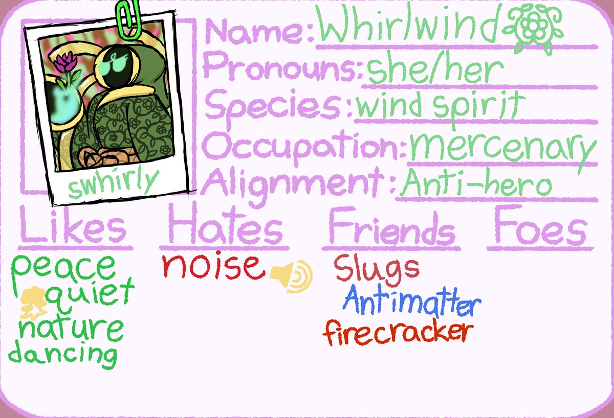 Shrededcheese's tweet photo. Alright its time I start fleshing out the rival team, the vagabonds! Starting off with Slugs and Whirl wind :)
#art #oc https://t.co/jqPqZMyKJZ