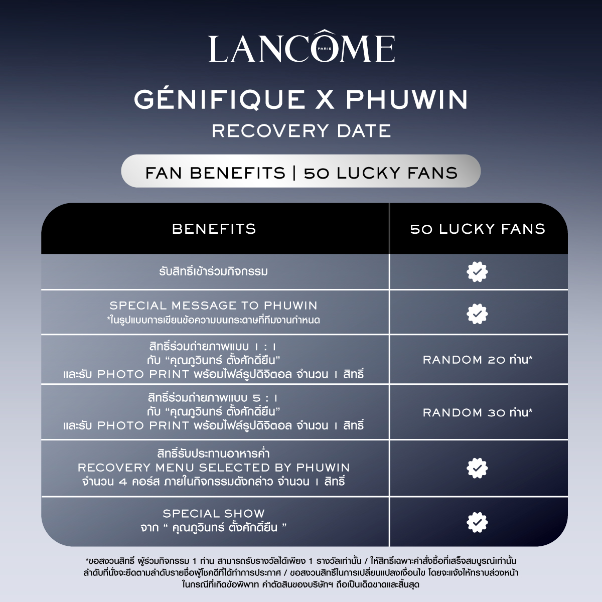 Lancôme Thailand tweet media