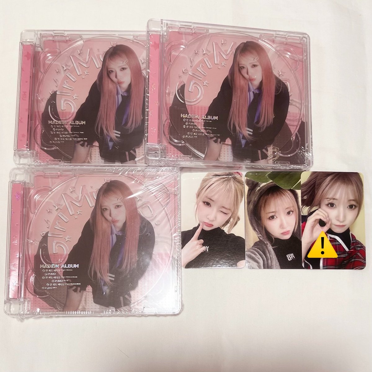 zof8_'s tweet photo. MADEIN Girl Meets Boy EVERLINE 共同購入 トレカ

【譲】マシロ ミユ セリナ
【求】画像1枚目

到着済み。 #MADEIN #MADEIN交換 https://t.co/0xjkbutrlZ