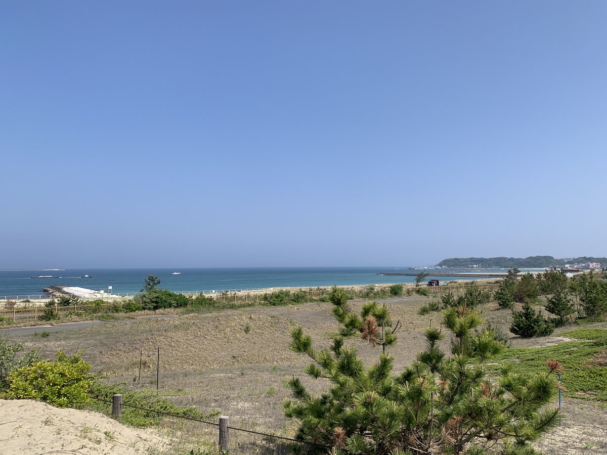 いばらきアソビ 今ボクは ひたち海浜公園の東の最果てにいるっぺ 砂丘