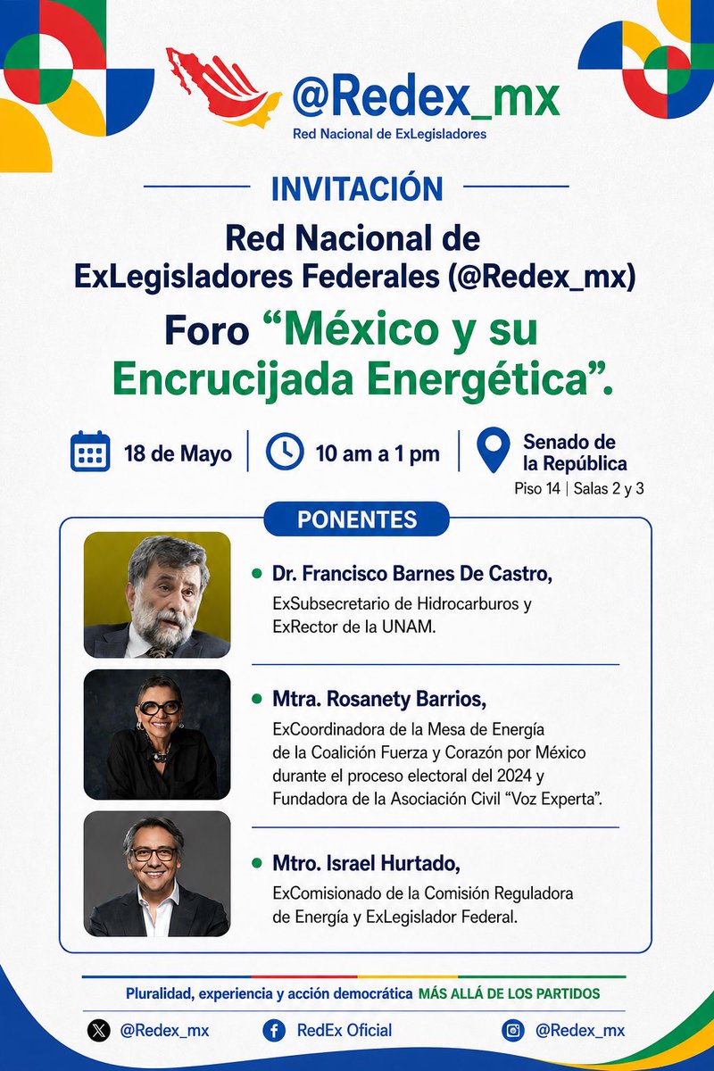 Red Nacional de Exlegisladores tweet media