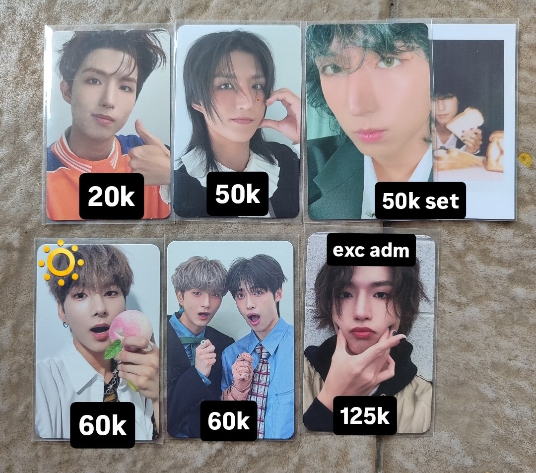 nocoolk8zone's tweet photo. WTS PC XH mostly Junhan and Fanmerch XH mostly Guitarz 

Price Incl All, splitpay only
Dom Bandung https://t.co/mCWAZblbLe