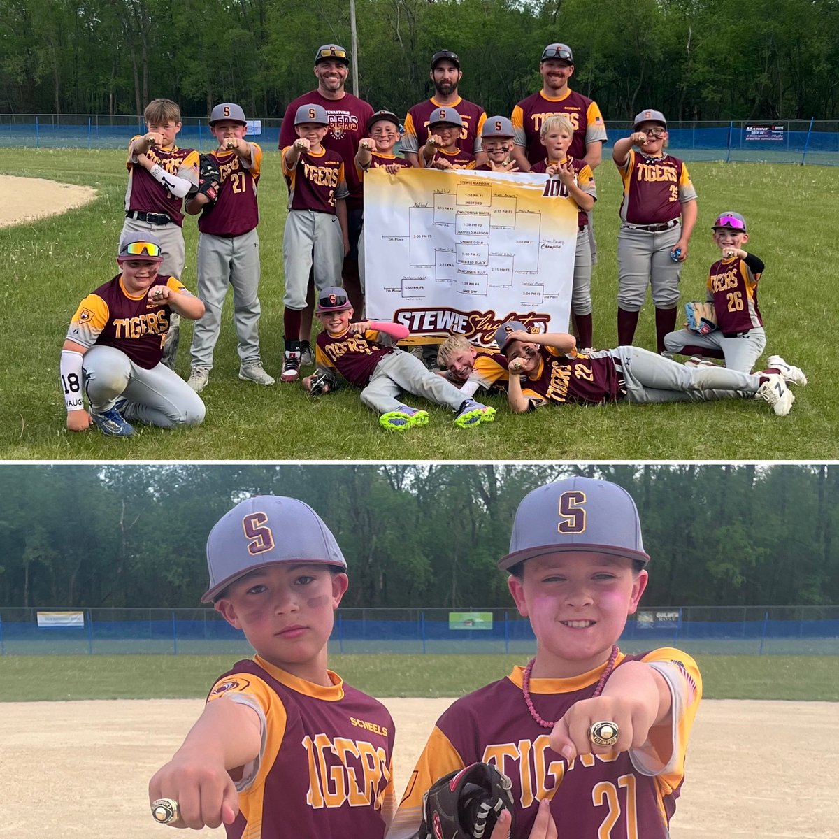 HeatRochester's tweet photo. Congrats to Walker, Jayden, Ivan &amp; their Stewartville team for winning the Championship this weekend! Keep up the good work! Go Heat! https://t.co/9kNX6qAT4H
