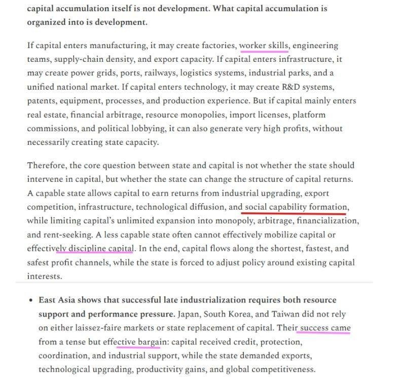 70sBachchan's tweet photo. "Organizing Capital Is a Core Test of State Capacity" Why Some States Can Organize Capital, While Others Are Organized by Capital
a brilliant comparative study of capital discipline in the experience of east asia, europe, US, india, vietnam
https://t.co/v8vl1Q3vYr https://t.co/83ATjaZaa6