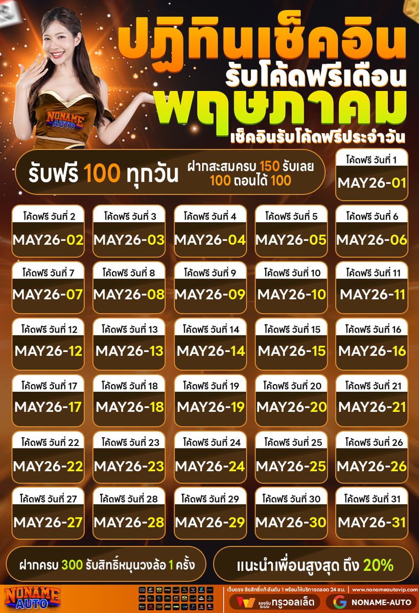 สล็อตเครดิตฟรี By NONAME-AUTO tweet media