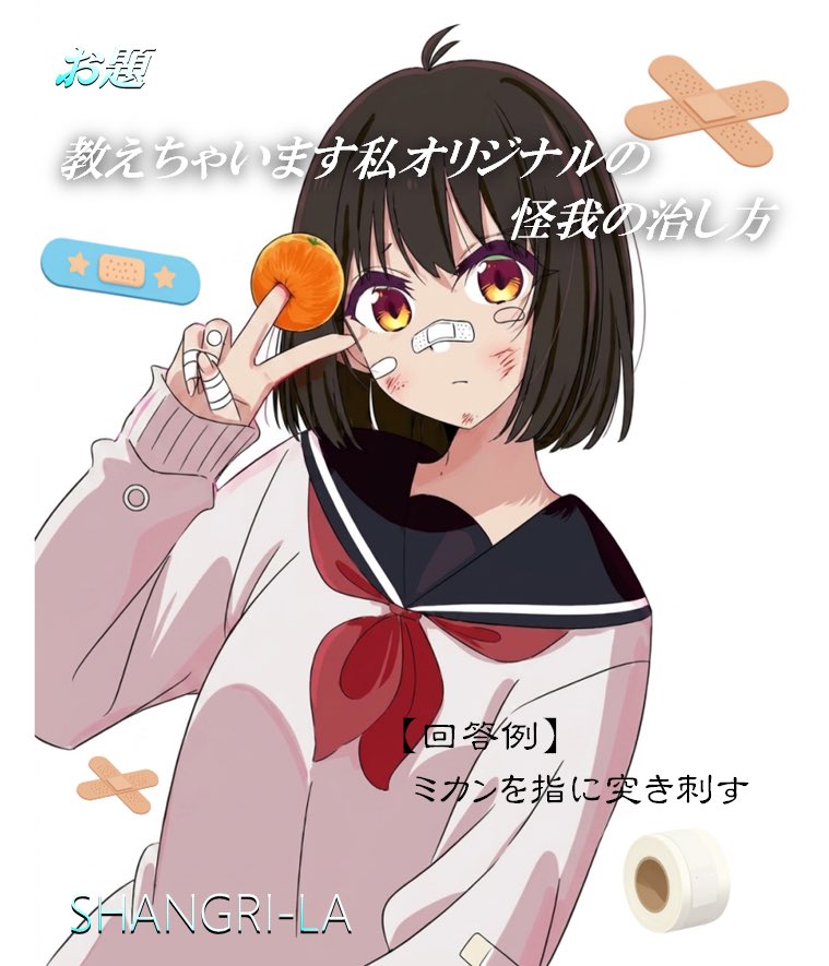 シャングリ・ラ【大喜利】 tweet media