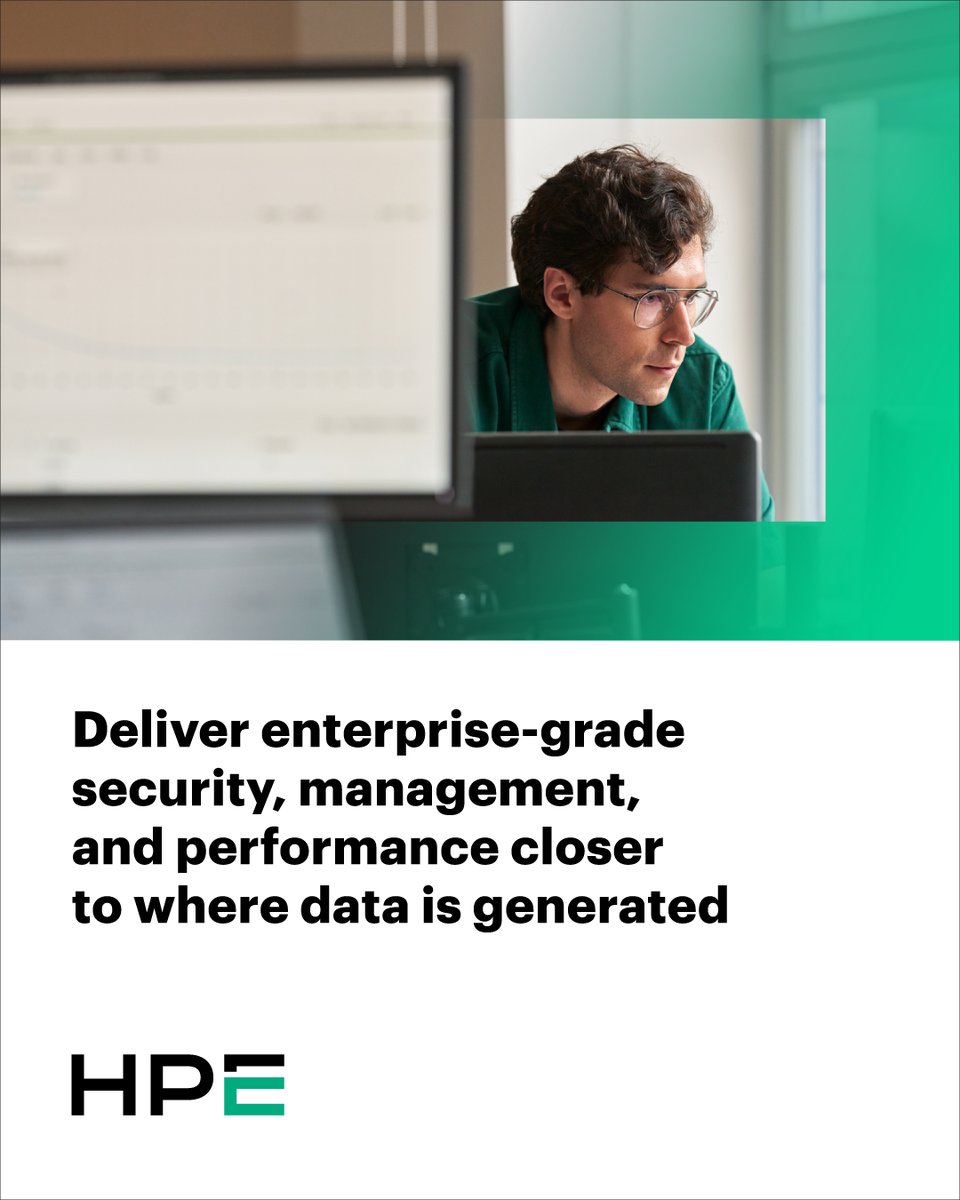 HPE Servers and Systems tweet media
