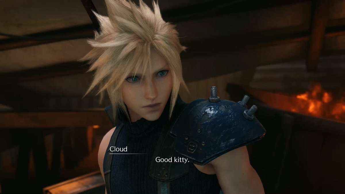 ExaltDeliverer's tweet photo. Cloud Strife is the most adorable ever. https://t.co/Y3ym2t3ewL