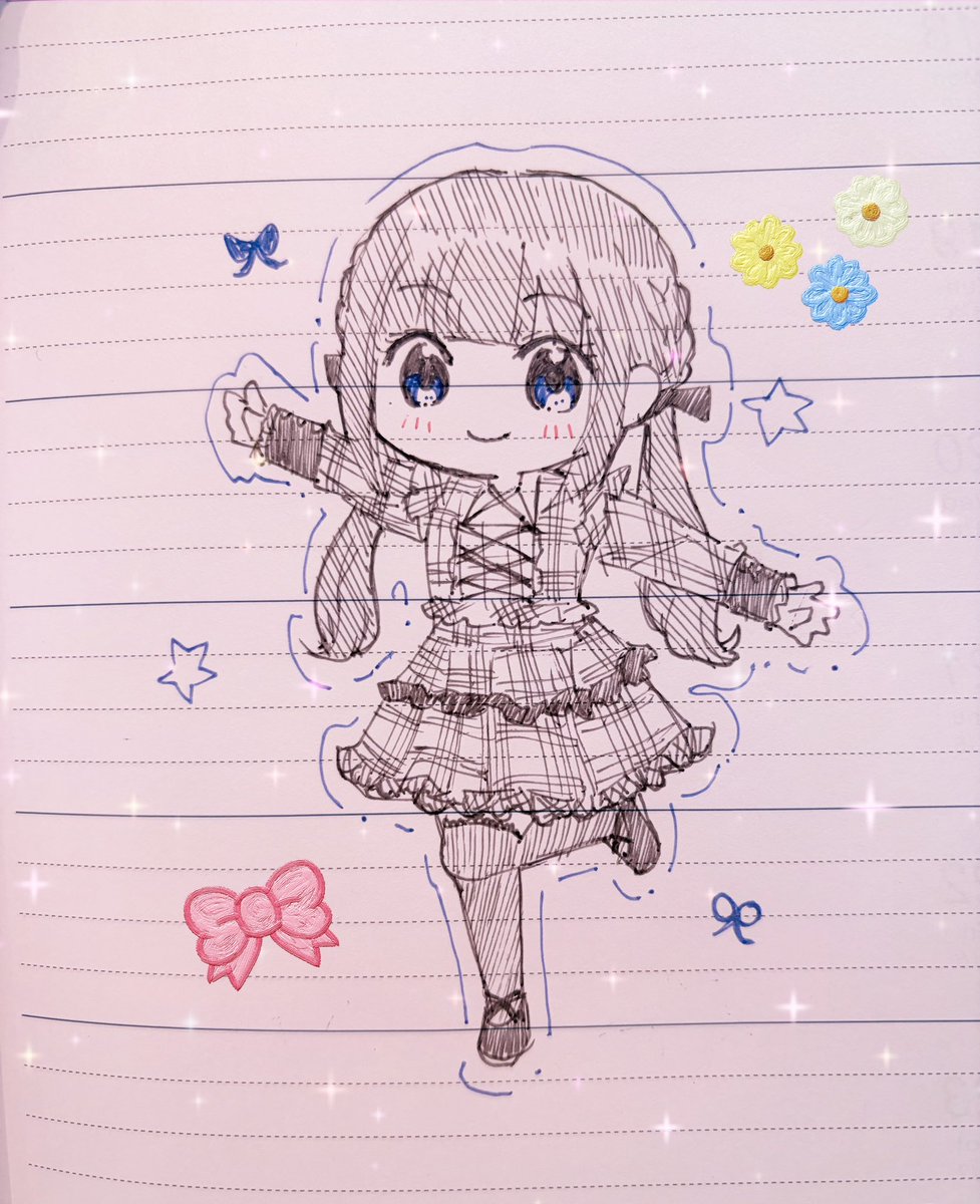 リアル特典会のチェキ楽しみすぎる…！ 何が当たるんだろう💙 サイン