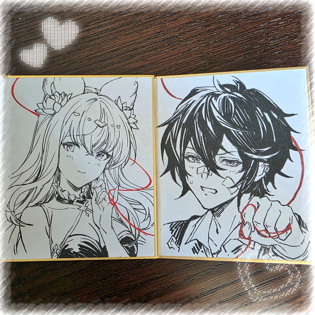 ncxgames's tweet photo. VDのお返し届いた！かなり厳選したから9人分！！
写真はアンスリアちゃんとアイルくん
⟡.· （男女それぞれ1番好きな子ᐡ ᴗ͈  ̫ ᴗ͈ ᐡ♥） グラブル魅力的なキャラ多すぎて年々贈りたい子が増えちゃう。 https://t.co/DmOenajlAL