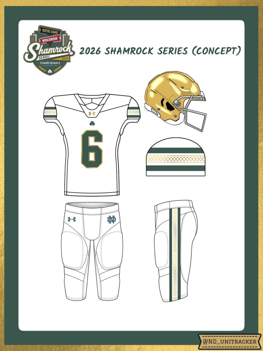 ND Uniform Tracker ☘️ tweet media