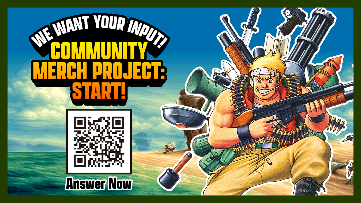 METALSLUG_EN's tweet photo. Huge thanks for all the incredible support! 🥊

To show our appreciation, we're kicking off a project to create exclusive original merch for future giveaways! 🎁

We want to make items that YOU really want! Please take a moment to share your thoughts via the survey link below. Your feedback will directly shape our upcoming merch lineup! 🔥

📝 Vote here: https://t.co/4MakuoztCo
Deadline: May 31, 11:59 PM (PDT)

#MetalSlug30th